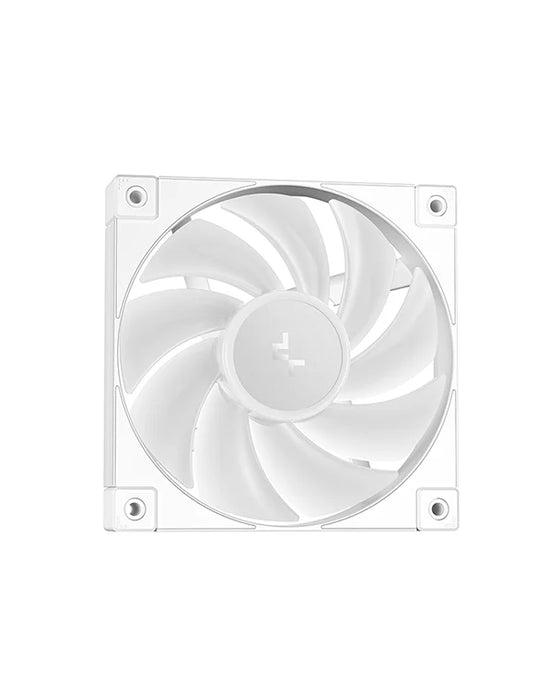 DeepCool LD240 WH CPU Liquid Cooler AIO, LED Display, AMD/Intel Water Cooler, White