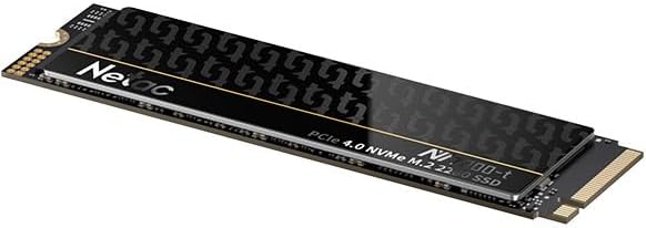 Netac 1TB NV7000-T M.2 NVMe Gen4 SSD, M.2 2280, PCIe4, 3D NAND, R/W 7300/6600 MB/s, Heatspreader