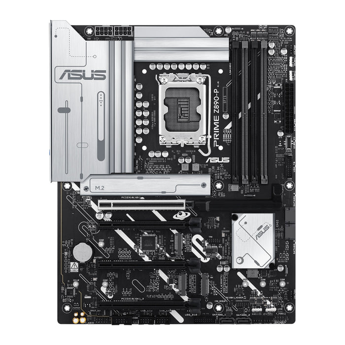 Asus PRIME Z890-P Motherboard for AI Develop, Intel Z890, 1851, ATX, DDR5, HDMI, DP, 2.5G LAN, M.2