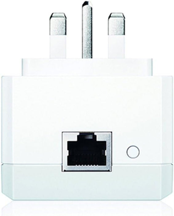 TP-LINK AV600 10/100 Powerline Adapter Kit, 1-Port, AC Pass Through, Range Extender TL-PA4010P