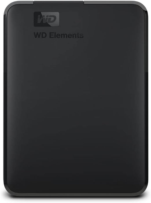 WD Elements 2TB Portable Hard Drive, USB 3.0, 2.5" External Storage, HDD, Black