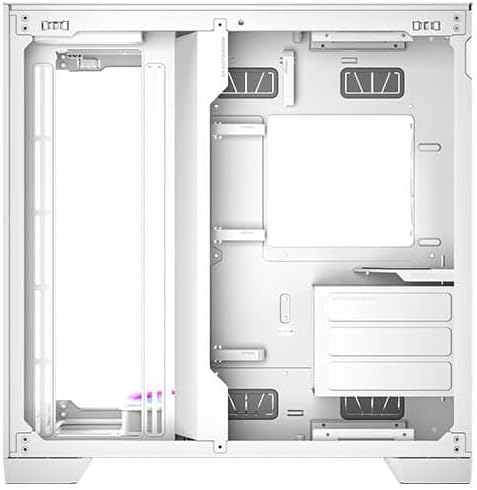 Antec C8 ARGB Full Tower Gaming PC Case E-ATX Tempered Glass, RGB Fans, White