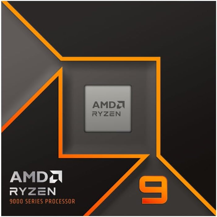 AMD Ryzen 9 9900X CPU, AM5, 4.4GHz (5.6 Turbo), 12-Core, 120W, 76MB Cache, 4nm, 9th Gen Processor, Radeon Graphics, NO HEATSINK/FAN