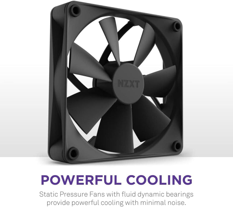 NZXT Kraken 240 AIO Liquid Cooler 240mm, LCD Display, All in One CPU Cooler, Black