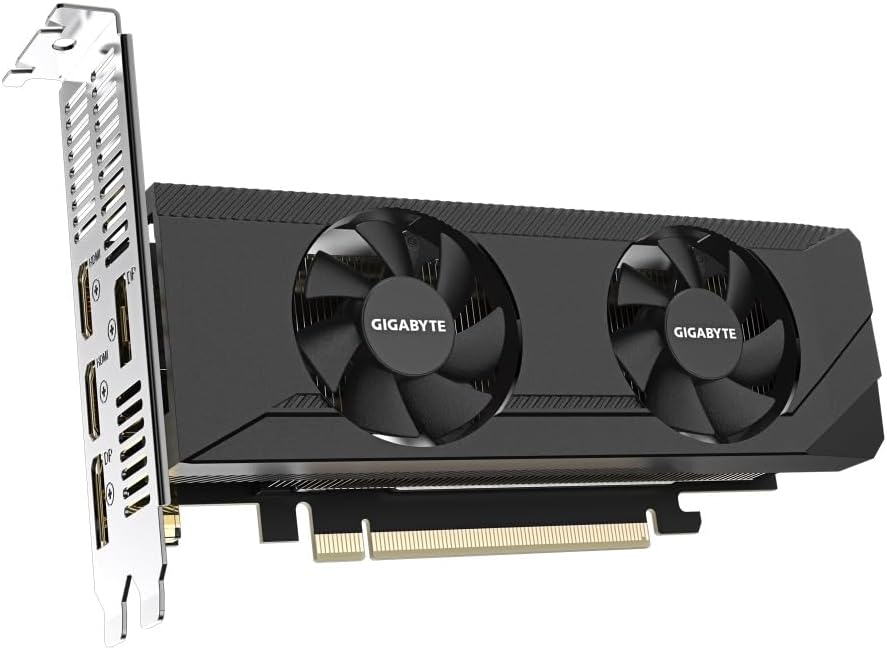 Gigabyte GeForce RTX 3050 OC Gaming Graphics Card 6GB GDDR6, PCIe 4.0, Low Profile GPU