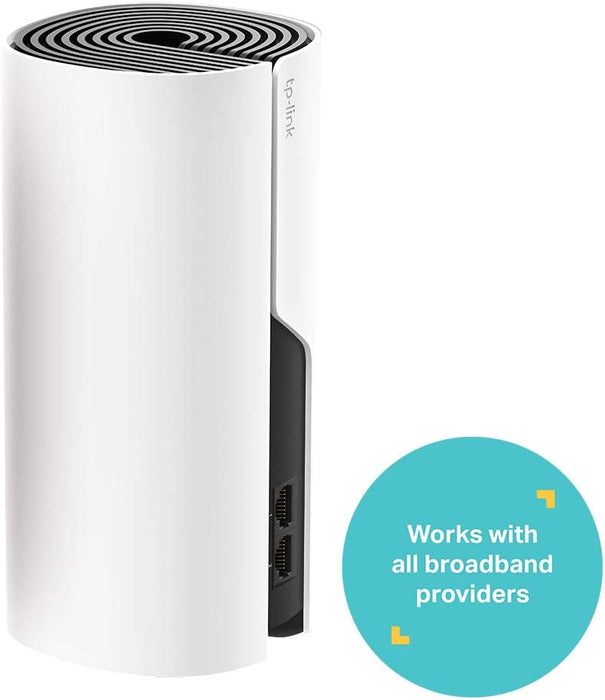 TP-Link DECO M4 Whole-Home Mesh Wi-Fi System, Single Unit, Dual Band AC1200, MU-MIMO, 2 x LAN