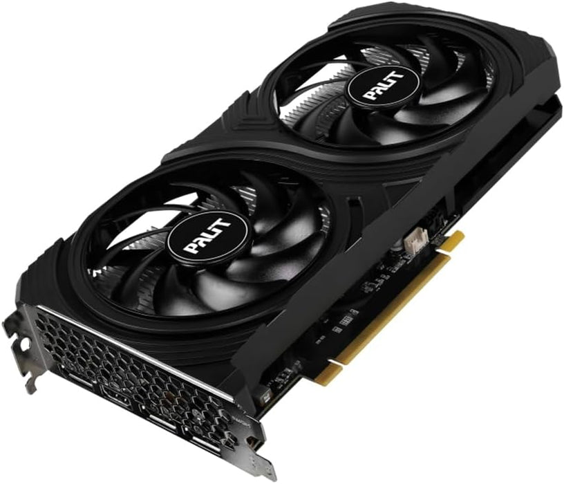 Palit RTX 4060 Infinity Gaming Graphics Card OC, PCIe 4.0, 8GB DDR6, 2565MHz Clock, HDMI, DP, Black