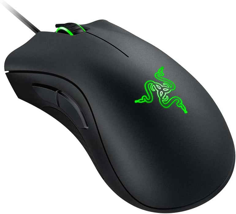 Razer DeathAdder Essential Gaming Mouse Optical Black, Mechanical Switch, 64000dpi, 5 Programmable Buttons