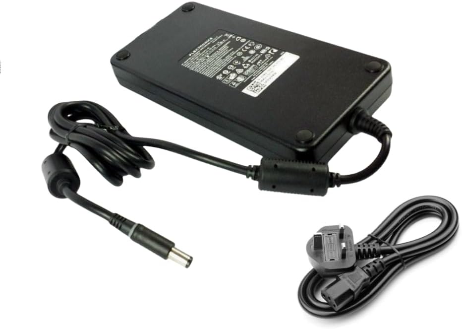 Dell 240W Laptop Charger Replacement 19.5V 12.3A, 7.4mm x 5.0mm Power Adapter