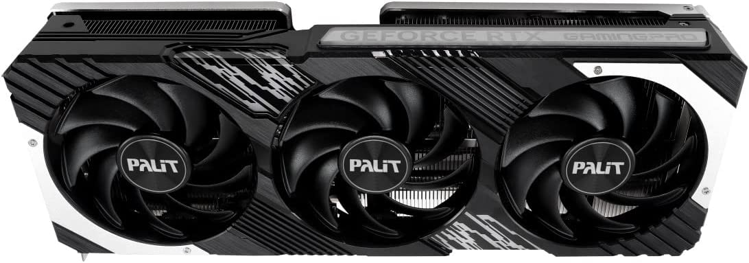 Palit RTX4070 Ti GamingPro Graphics Card, PCIe4, 12GB DDR6X, HDMI, DP, 2610MHz Clock, RGB Lighting *OPEN BOX*