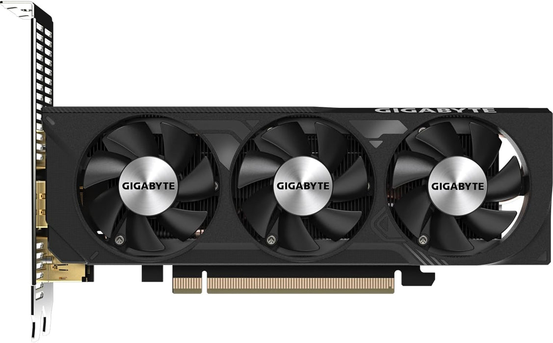 Gigabyte NVidia GeForce RTX 4060 OC Graphics Card Low Profile 8GB GDDR6, 2475MHz Core Clock GPU