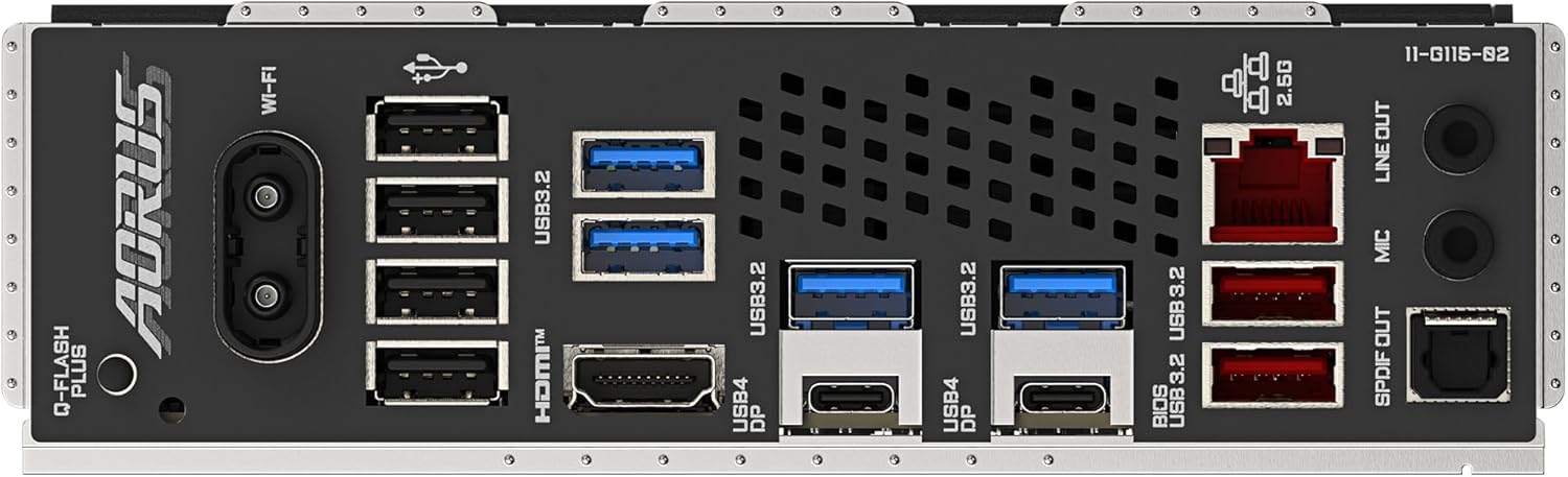 Gigabyte X870 Aorus Elite WiFi7 AMD Gaming Motherboard ATX, AM5, DDR5, USB 4.0, PCIe 5.0