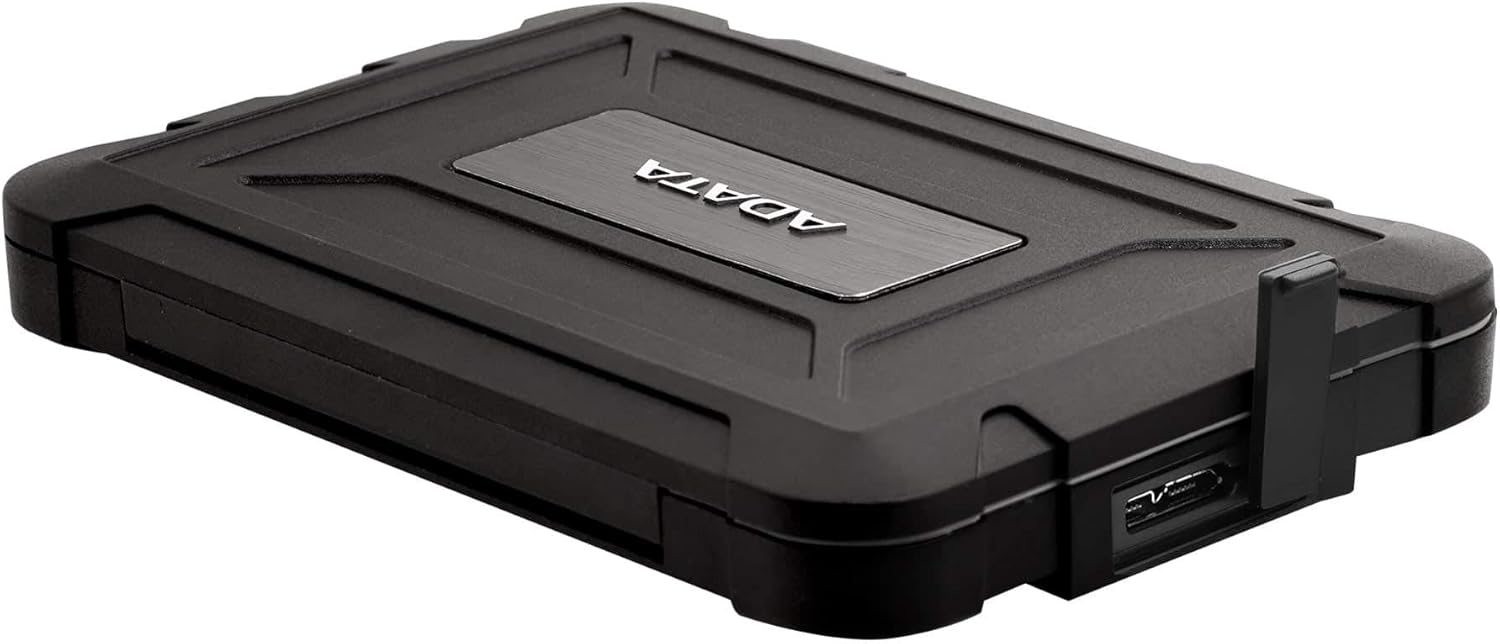 Adata ED600 2.5" SATA Drive Caddy, USB 3.2 Gen1, USB Powered, IP54 Water, Dust & Shock Proof