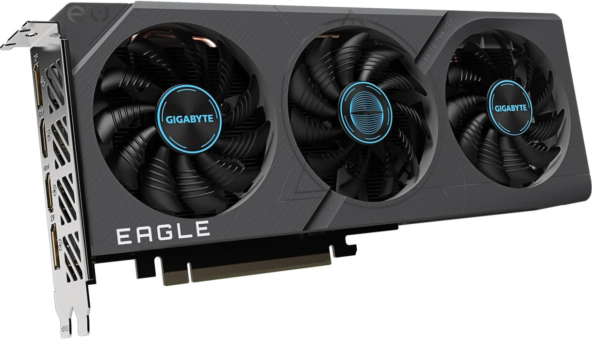 Gigabyte NVIDIA GeForce RTX 4060 Eagle OC Gaming Graphics Card 8GB GDDR6, Triple Fan. 2505MHz