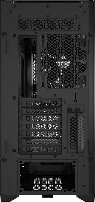 Corsair 5000D Airflow Gaming PC Case, E-ATX, AirGuide Fans, High-Airflow Front Panel, USB-C, Black