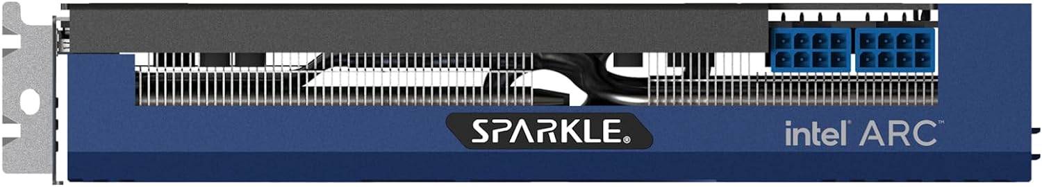 Sparkle Intel ARC A750 ORC OC Gaming Graphics Card, 8GB DDR6, PCIe4, HDMI, DP, 2200MHz Clock, 0dB Cooling, LED Temperature Display, Overclocked