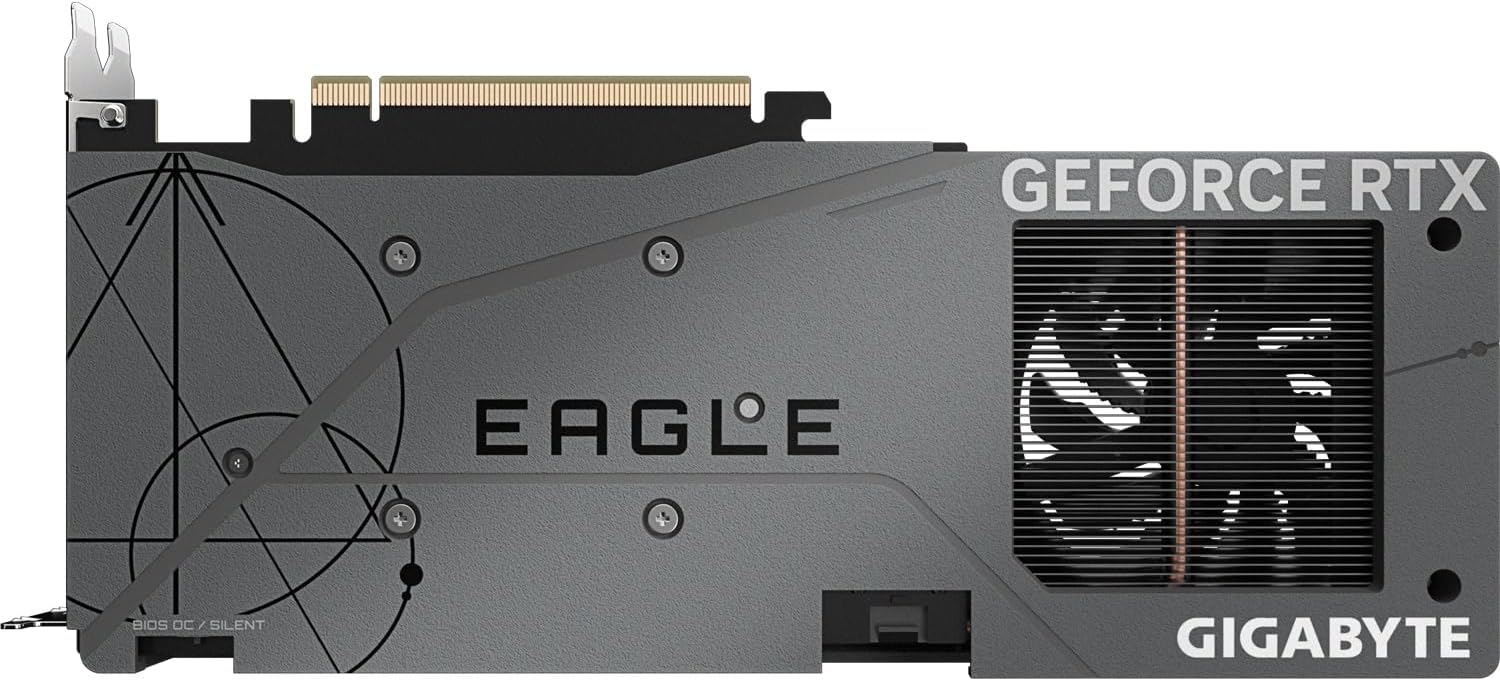 Gigabyte NVIDIA GeForce RTX 4060 Eagle OC Gaming Graphics Card 8GB GDDR6, Triple Fan. 2505MHz