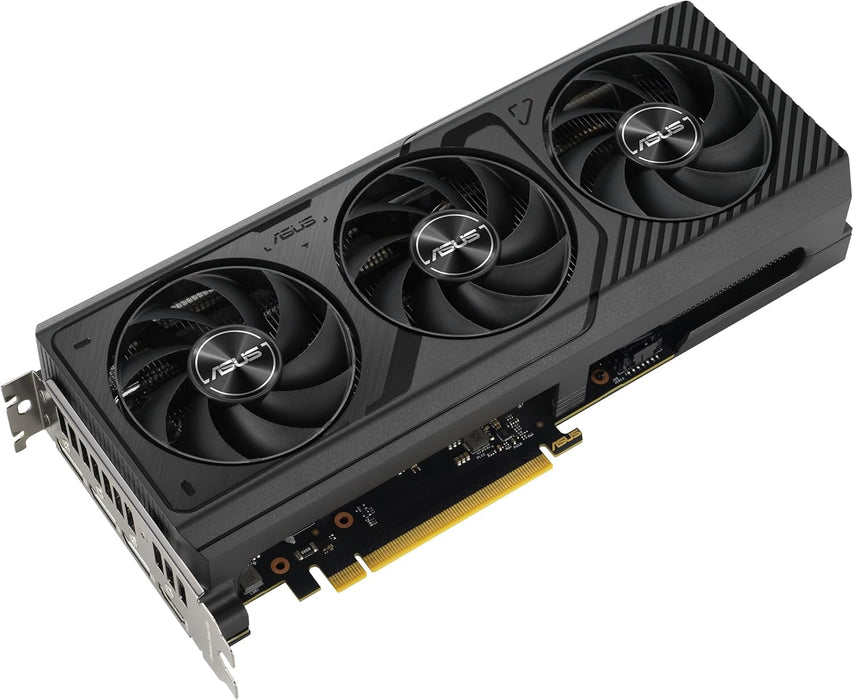 Asus Prime RTX 4070 OC Gaming Graphics Card, PCIe4, 12GB DDR6X, HDMI, DP, 2550MHz Clock, Overclocked, Compact 2.5 Slot Design