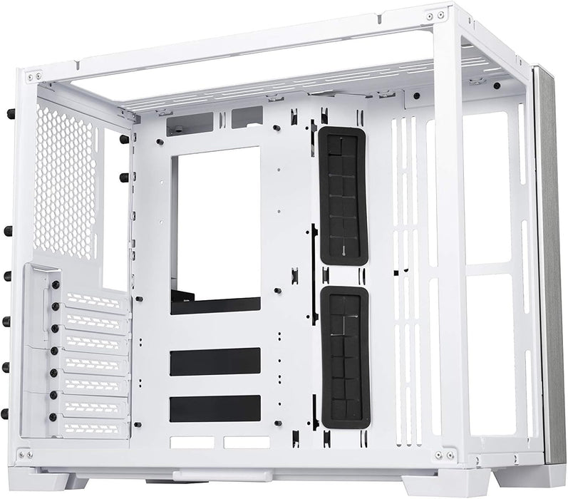 Lian Li O11 Dynamic Mini, Midi Tower ATX Gaming PC Case, Tempered Glass, White