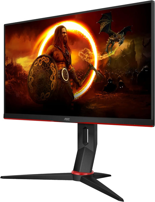 AOC 24" Gaming Monitor 240Hz, 1ms, IPS, Height Adjust, USB Hub, Speaker, Full HD, 24G2ZU