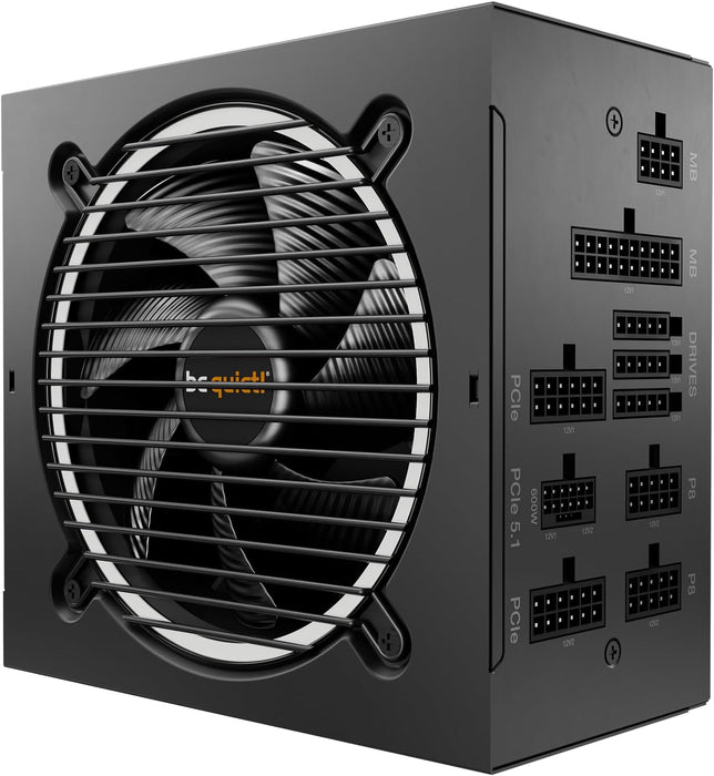 Be Quiet! 1000W Power Supply Pure Power 12 M, ATX, 80+ Gold, Fully Modular, Rifle Bearing Fan, Dual Rail PSU