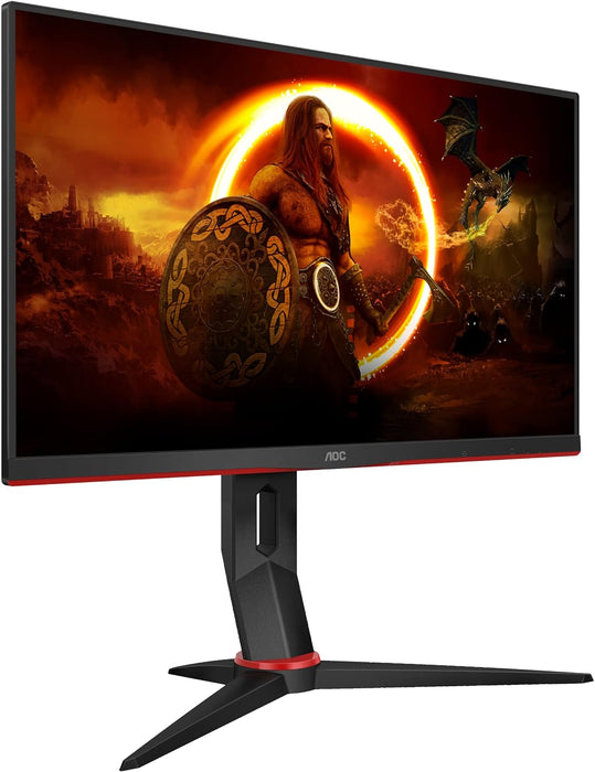 AOC 24" Gaming Monitor 165Hz, 1ms, IPS, Full HD 1920 x 1080, Height Adjust, FreeSync, 24G2SP