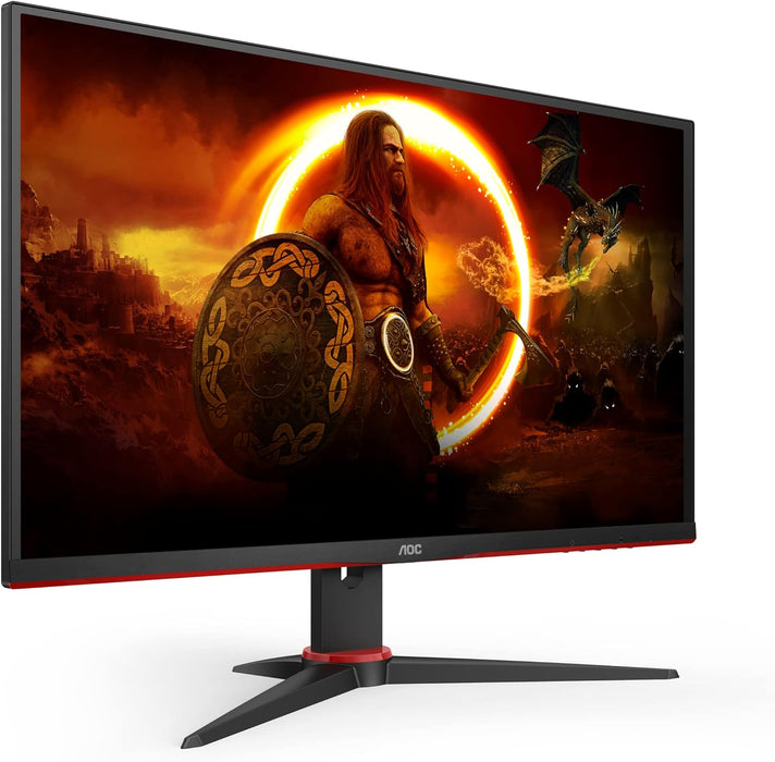 AOC 27" Gaming Monitor 165Hz Full HD 27G2SAE, 1ms MPRT, VA, FreeSync premium, Shadow Control, HDMI, DP, Speaker