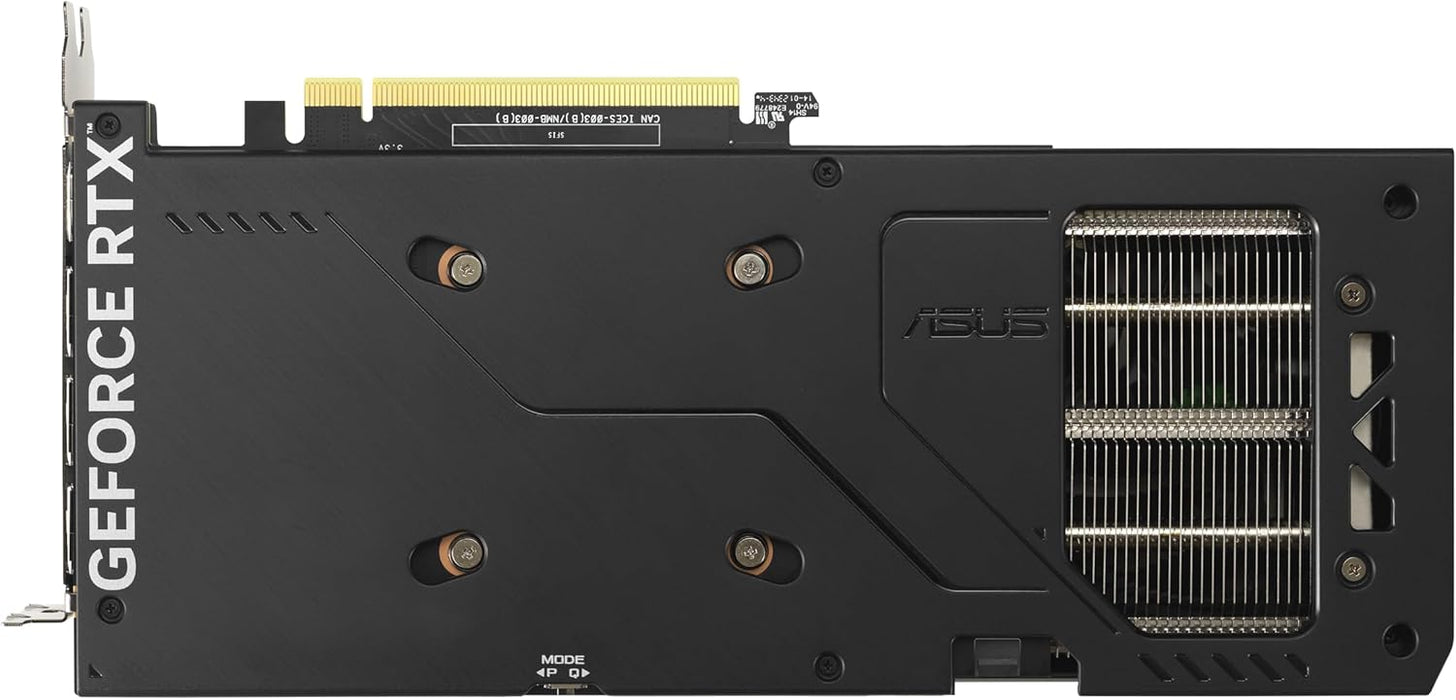 Asus Prime RTX 4070 OC Gaming Graphics Card, PCIe4, 12GB DDR6X, HDMI, DP, 2550MHz Clock, Overclocked, Compact 2.5 Slot Design