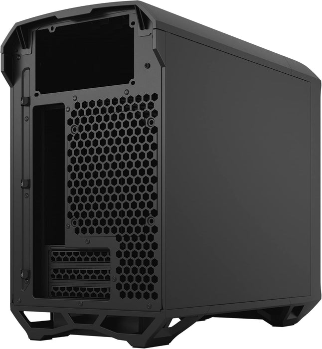 Fractal Design Torrent Nano PC Case, Mini ITX, 1 Fan, 280mm Watercooling, Front Grille, Black Solid