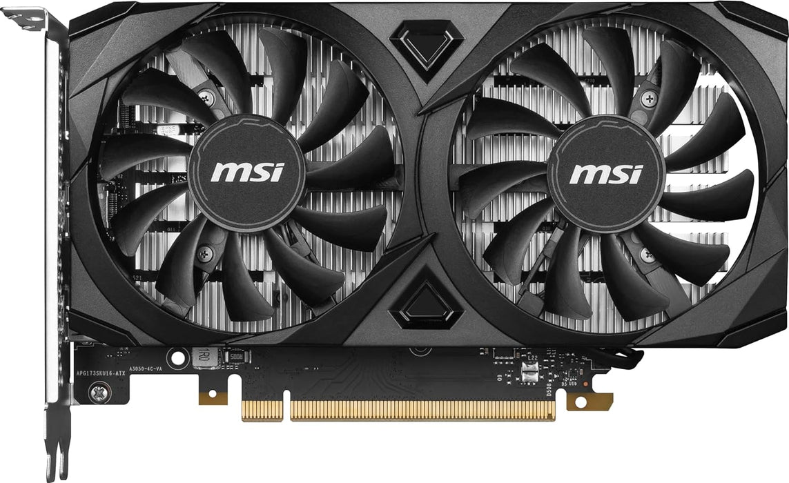 MSI NVidia RTX 3050 Gaming Graphics Card 6GB GDDR6, Ventus 2X OC Ampere, GPU