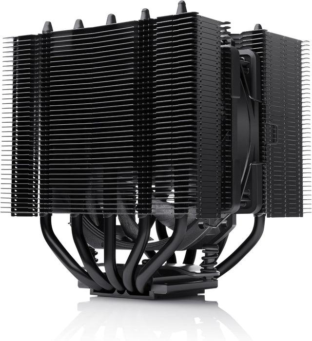 Noctua NH-D12L chromax.black Air CPU Cooler, Low-height, 2000RPM, Airflow, 120mm, Black