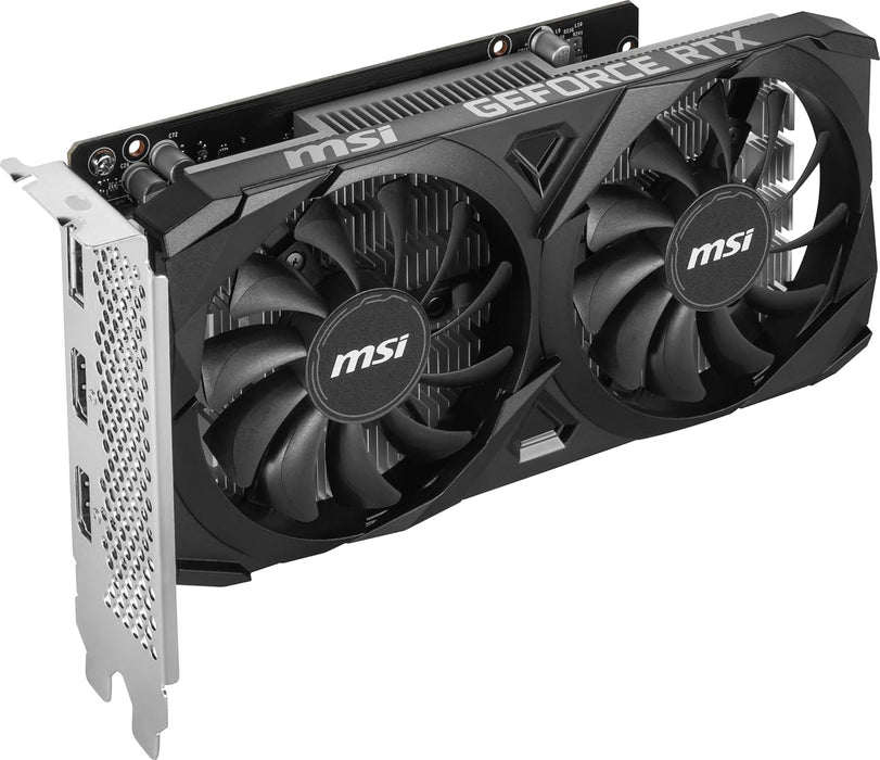 MSI NVidia RTX 3050 Gaming Graphics Card 6GB GDDR6, Ventus 2X OC Ampere, GPU