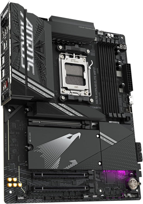 Gigabyte X870 Aorus Elite WiFi7 AMD Gaming Motherboard ATX, AM5, DDR5, USB 4.0, PCIe 5.0