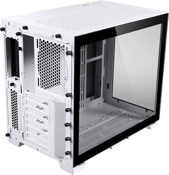 Lian Li O11 Dynamic Mini, Midi Tower ATX Gaming PC Case, Tempered Glass, White