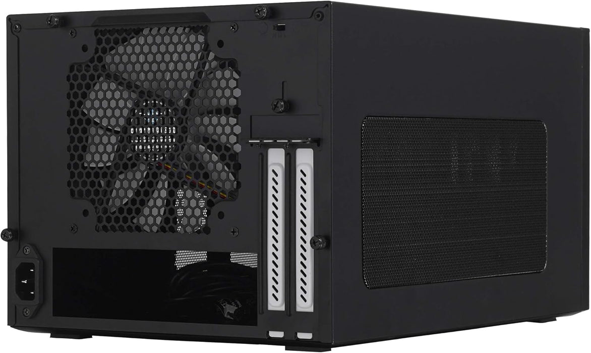 Fractal Design Node 304 Mini ITX PC Case Compact Cube Case, Modular Interior, 3 Fans, Black