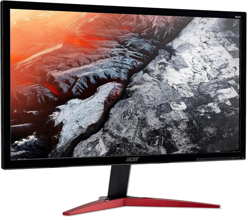 Acer Nitro 24" Gaming Monitor 180Hz, Full HD, 4ms, FreeSync Premium, HDR 10, DP, HDMI, VA Panel, KG241Y