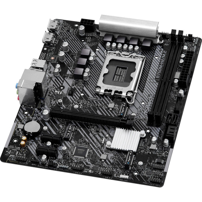 Asrock B760M-H2/M.2 Motherboard, Intel B760, 1700, Micro ATX, DDR5, HDMI, 2.5G LAN, PCIe4, M.2