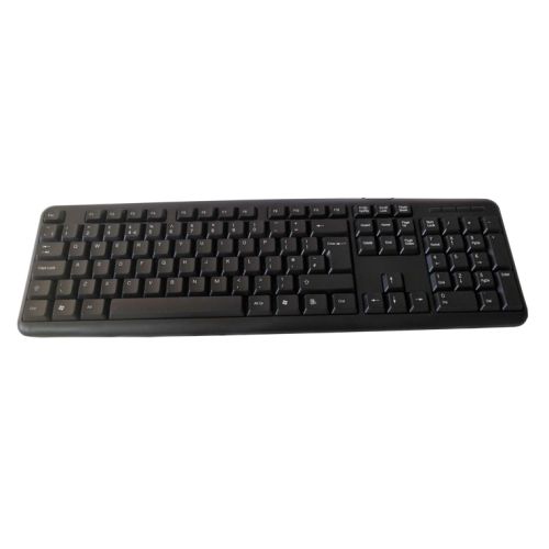 Epsilon LK-500 Wired Keyboard and Mouse Desktop Kit for Office, USB, Multimedia