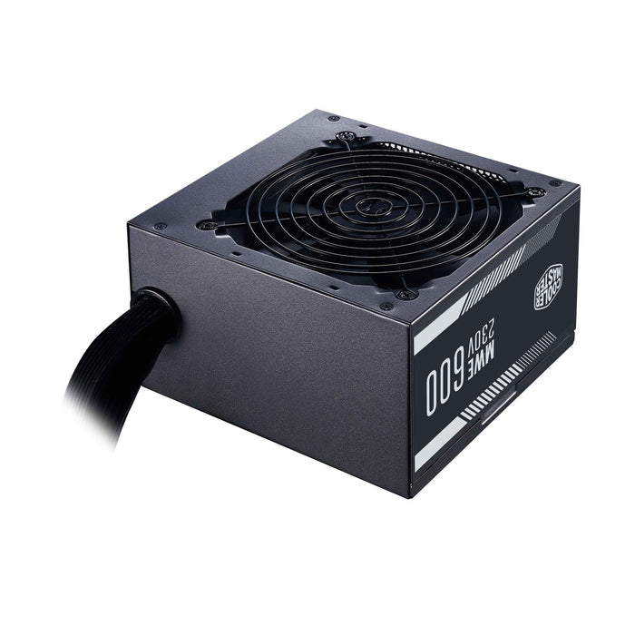 Cooler Master MWE White v2 600W Power Supply, 80+ ATX PSU, Black