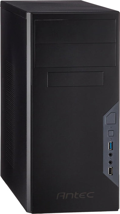 m-atx desktop pc case mini tower, black