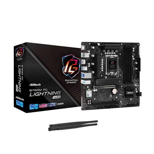 b760m pg lightning m-atx motherboard