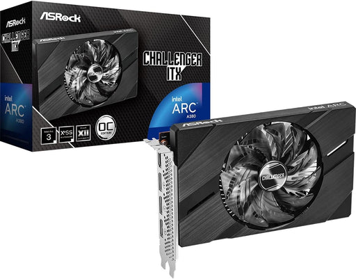 itx intel arc a380 graphics card