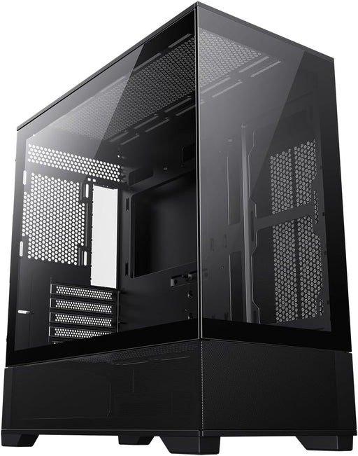 micro atx gaming case black