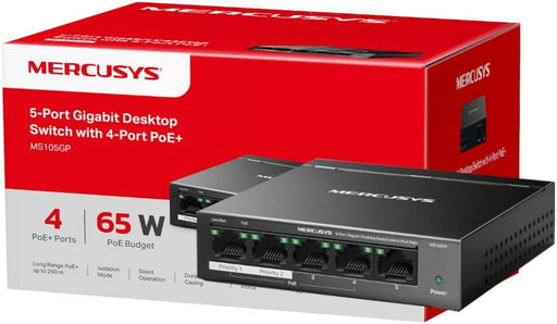 5 port gigabit desktop switch poe+