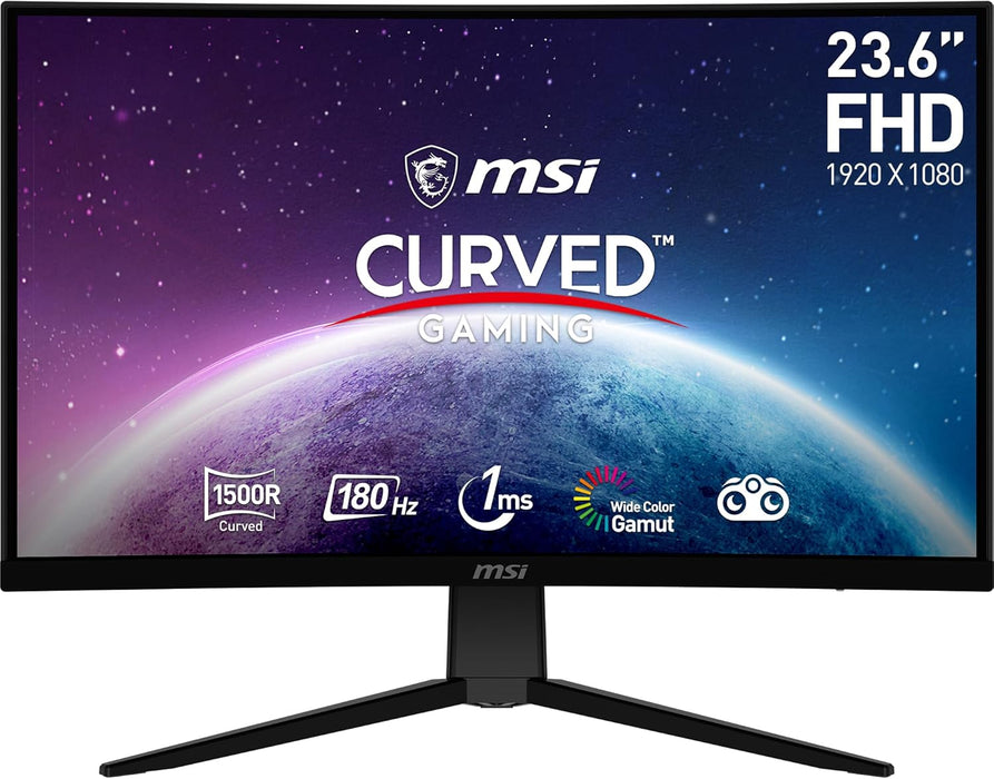 curved gaming monitor 24 inch 180hz fhd