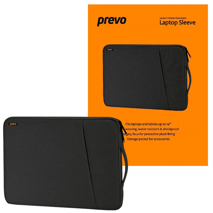 14" laptop sleeve black