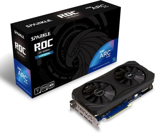 intel arc 770 roc gaming graphics card