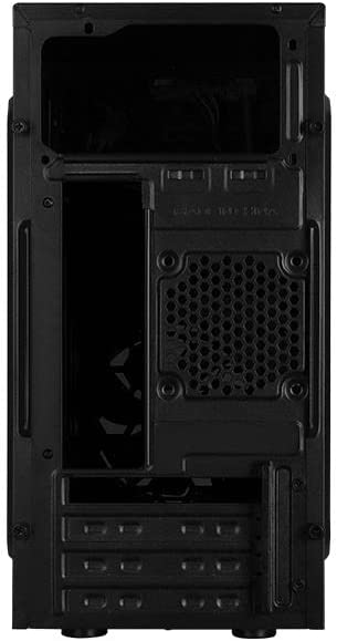 Aerocool CS-105 Cosmo Mini-ITX, Micro ATX PC Case, Mini Tower Case, 12cm RGB Fan, Black