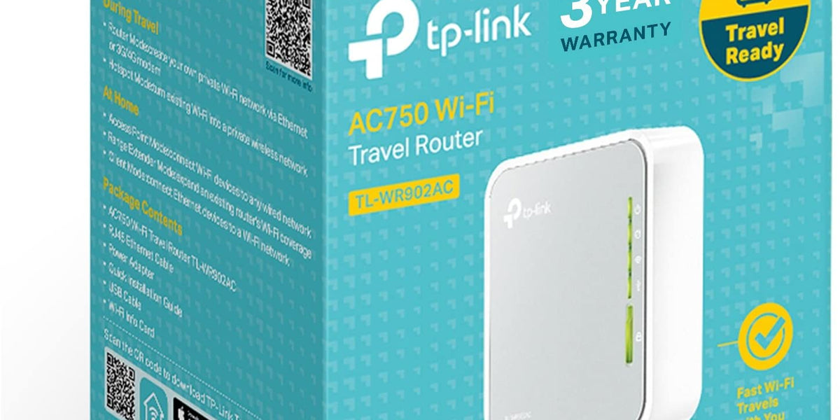 TP-Link TL-WR902AC Wi-Fi 5 IEEE 802.11ac Ethernet Wireless Router