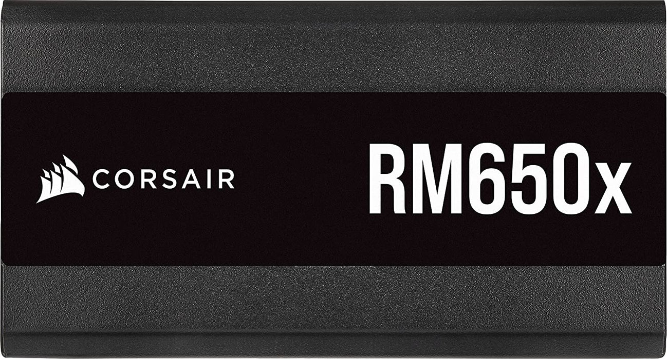 Corsair 650W Enthusiast RMx Series RM650X V2 PSU, Magnetic Levitation Fan, Fully Modular, 80+ Gold Power Supply